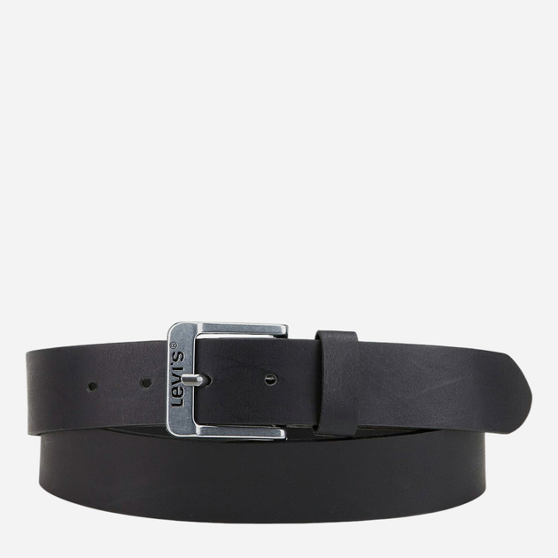 Ремінь чоловічий шкіряний Levi's 77134-0611 105 см Чорний (7613267395432) - зображення 1