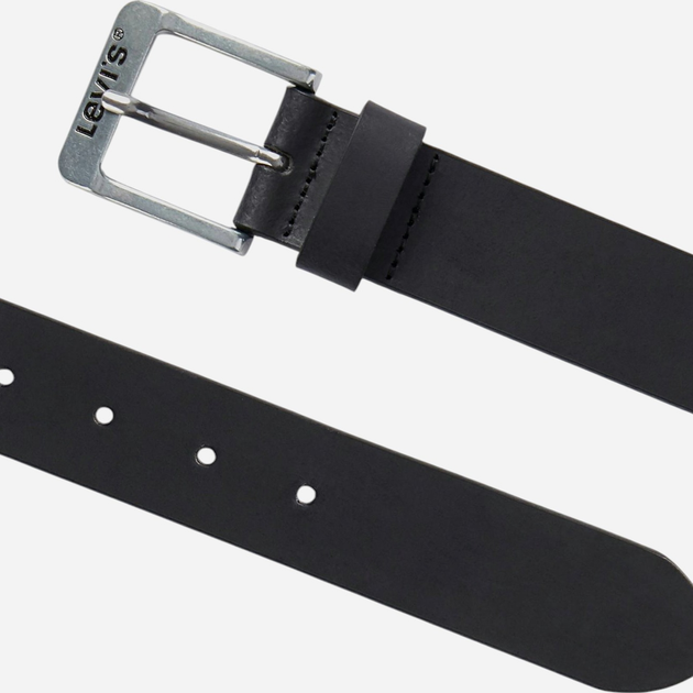 Pasek męski skórzany Levi's 77134-0611 90 cm Czarny - obraz 2