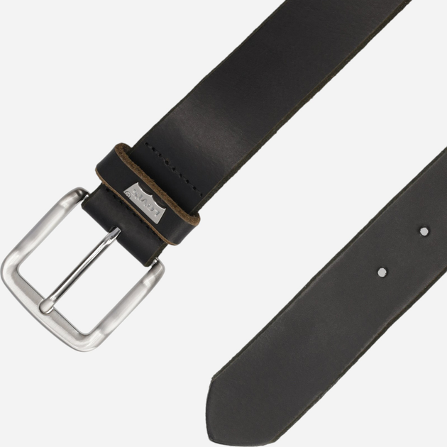 Pasek męski skórzany Levi's D5576-0002 95 cm Czarny - obraz 2