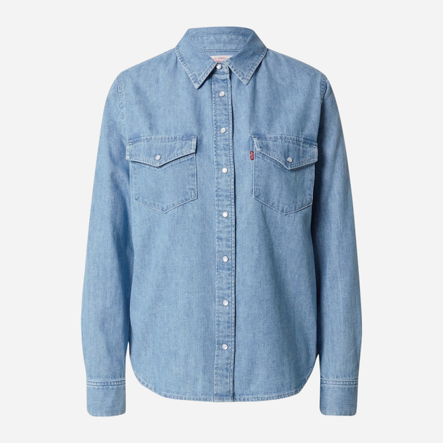 Koszula damska jeansowa Levi's 16786-0018 M Błękitna - obraz 5