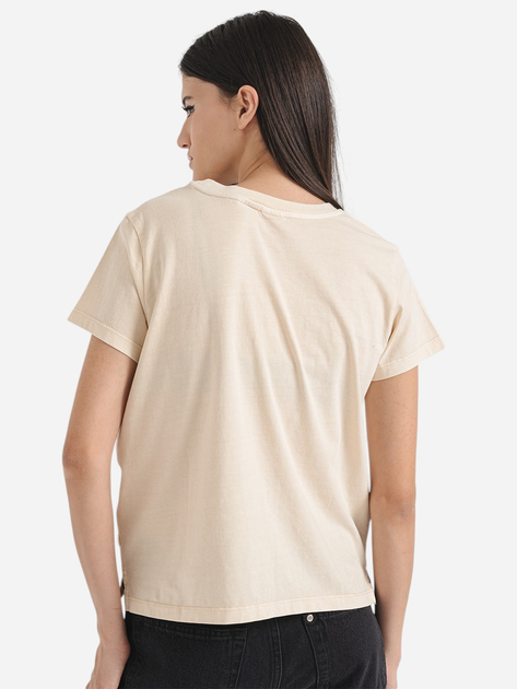 Koszulka damska bawełniana Levi's A8804-0029 XS Beżowa - obraz 2