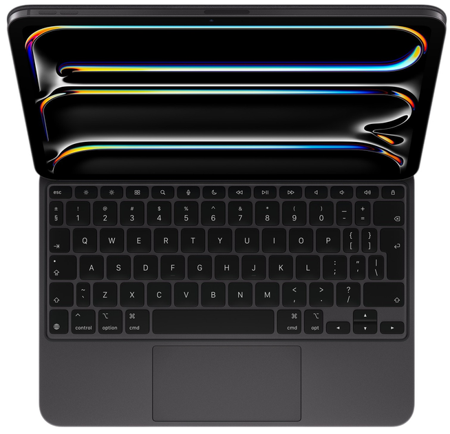 Etui z klawiaturą Magic Keyboard do Apple iPad Pro 11 (M4) International English Black (MWR23Z/A) - obraz 3