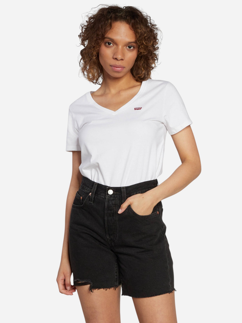 Zestaw koszulek damskichch Levi's A3624-0000 XL 2 szt Czarny/Biały - obraz 7