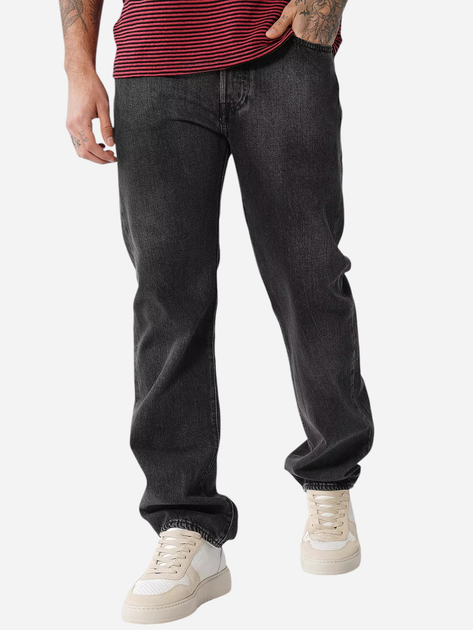 Jeansy regular fit męskie Levi's 501 Original 00501-3371 31-34 Czarne (5401105112455) - obraz 1