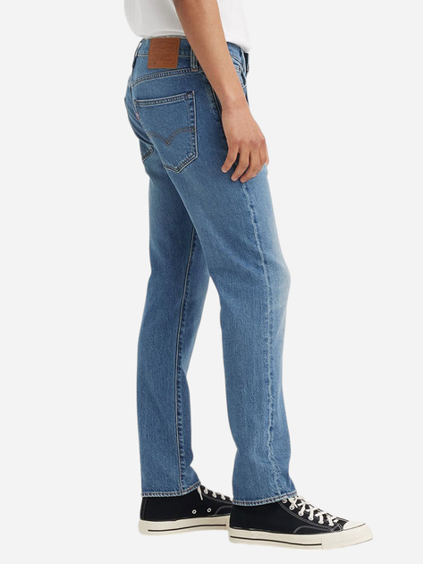 Jeansy regular fit męskie Levi's 29507-1481 33-32 Błękitne - obraz 4