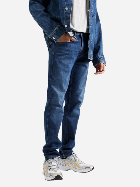 Jeansy slim fit męskie Levi's A7222-0001 36-32 Niebieskie - obraz 1
