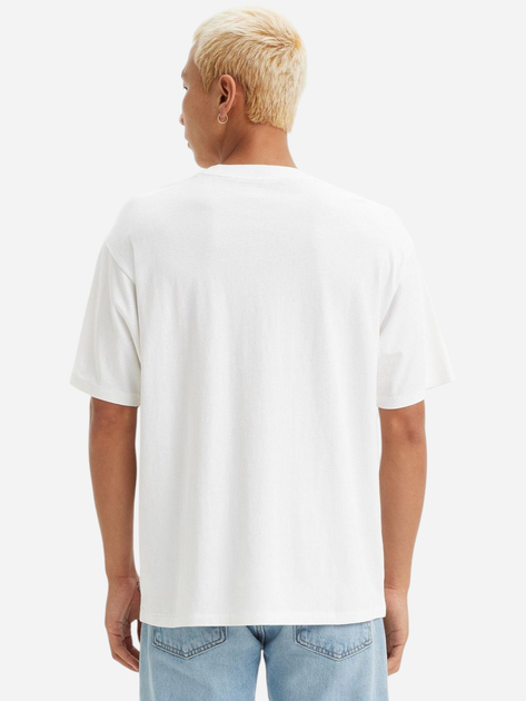 Koszulka męska bawełniana Levi's 000RY-0003 S Biała - obraz 2