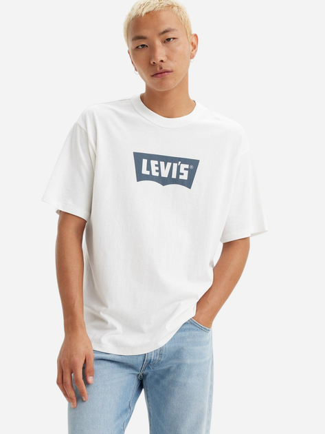 Koszulka męska bawełniana Levi's 000RY-0003 XL Biała - obraz 3