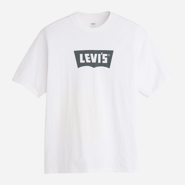Футболка бавовняна довга чоловіча Levi's 000RY-0003 S Біла (5401157526873) - зображення 5
