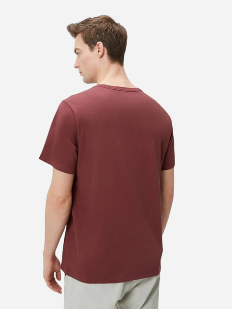 Футболка бавовняна довга чоловіча Levi's 56605-0199 XL Бордова (5401157005095) - зображення 2