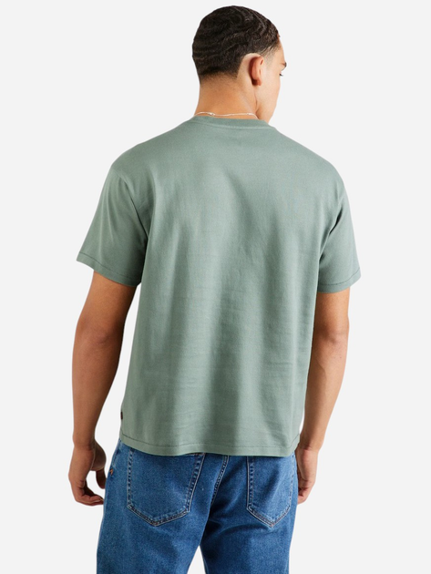 Футболка бавовняна довга чоловіча Levi's A0637-0101 M Зелена (5401128769643) - зображення 2