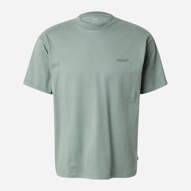Koszulka męska bawełniana Levi's A0637-0101 S Zielona - obraz 5