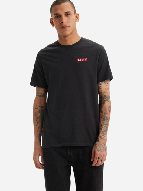 Zestaw koszulek męskich Levi's 79681-0040 S 2 szt Biały/Czarny - obraz 3