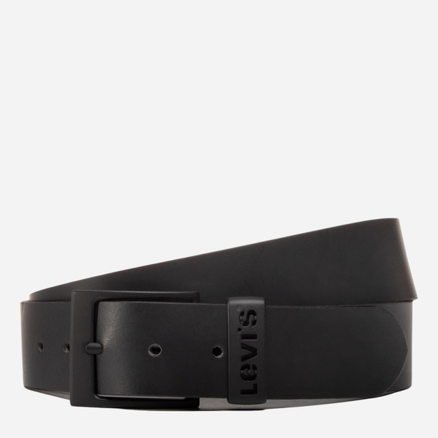 Pasek męski skórzany Levi's 38016-0034 105 cm Czarny - obraz 1