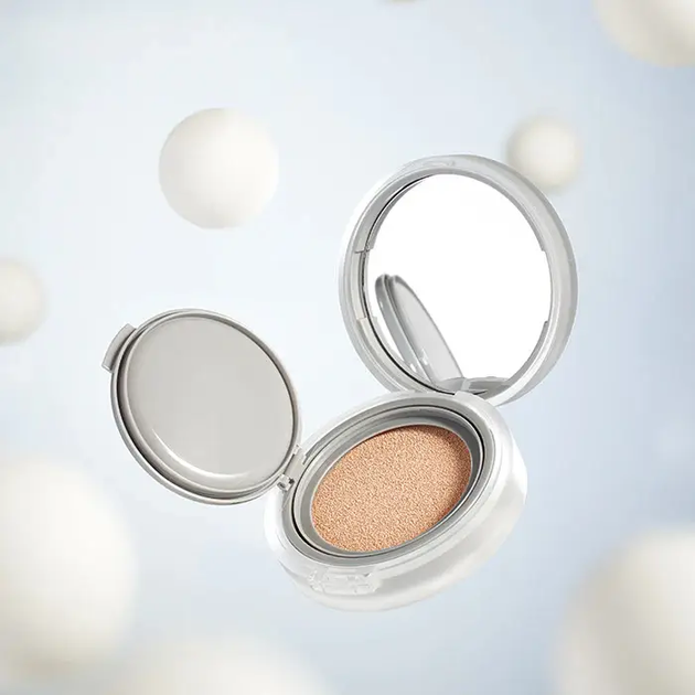 Podkład do twarzy Rom&nd Nu Zero Cushion w poduszce SPF 24 02 Pure 21 15 g (8809625244781) - obraz 7