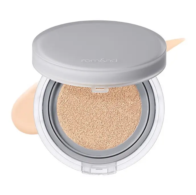 Тональний крем для обличчя Rom&nd Nu Zero Cushion у кушоні SPF 24 04 Beige 23 15 г (8809625244804) - зображення 2