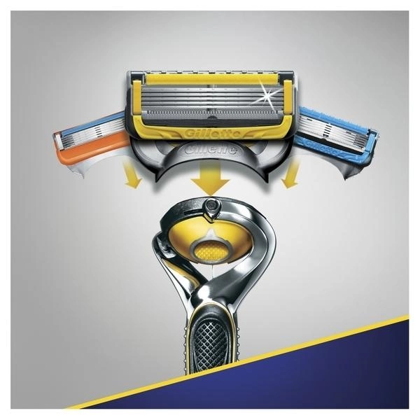 Станок для гоління чоловічий (бритва) Gillette Fusion ProShield з 1 касетою (3272141) - Фото 6 Станок для гоління чоловічий (бритва) Gillette Fusion ProShield з 1 касетою (3272141) - зображення 6