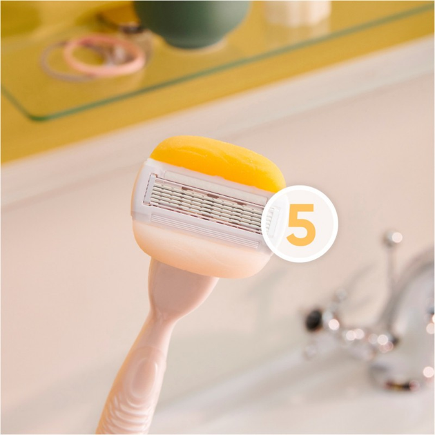 Змінні касети для гоління (леза) жіночі Gillette Venus Olay 1 шт (3301275) - зображення 4