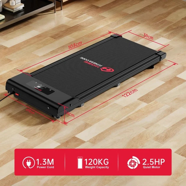 Беговая дорожка Treadmill C1 портативная 10 км/ч, до 120 кг (Black) - Фото 5 Беговая дорожка Treadmill C1 портативная 10 км/ч, до 120 кг (Black) - изображение 5