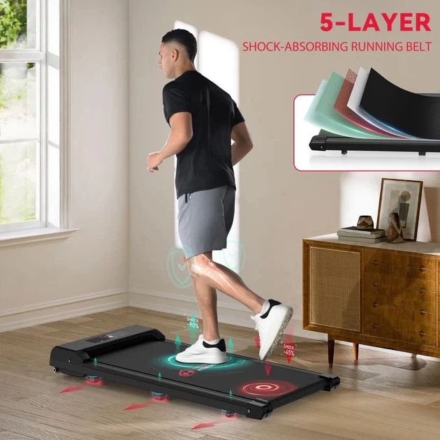 Беговая дорожка Treadmill C1 портативная 10 км/ч, до 120 кг (Black) - Фото 7 Беговая дорожка Treadmill C1 портативная 10 км/ч, до 120 кг (Black) - изображение 7