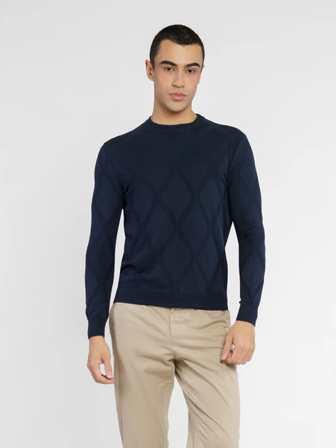Джемпер мужской Arber Crew-Neck J N-Avt-74 M10.05.09.511 S Синий (ARB2800000496982) - Фото 1 Джемпер мужской Arber Crew-Neck J N-Avt-74 M10.05.09.511 S Синий (ARB2800000496982) - изображение 1