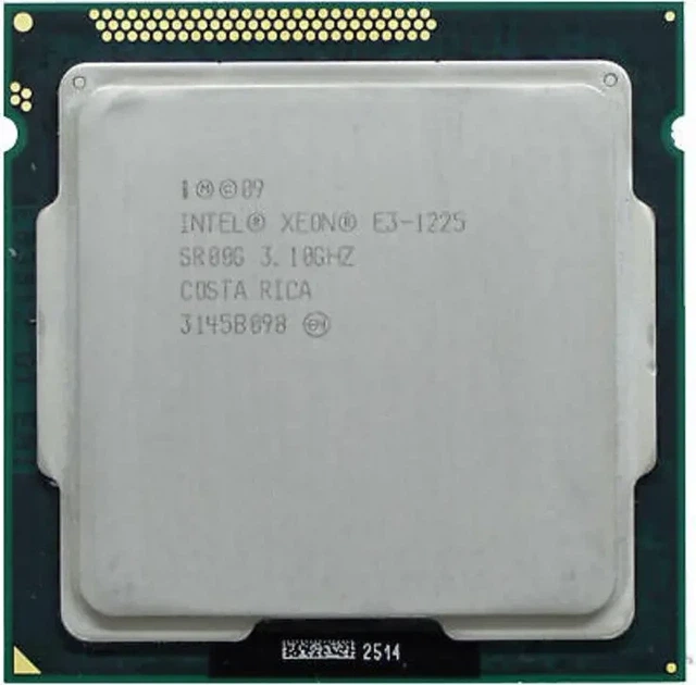 Процессор Intel Xeon e3-1225 3.1-3.4 GHz, LGA1155 95W Б/У - Фото 1 Процессор Intel Xeon e3-1225 3.1-3.4 GHz, LGA1155 95W Б/У - изображение 1