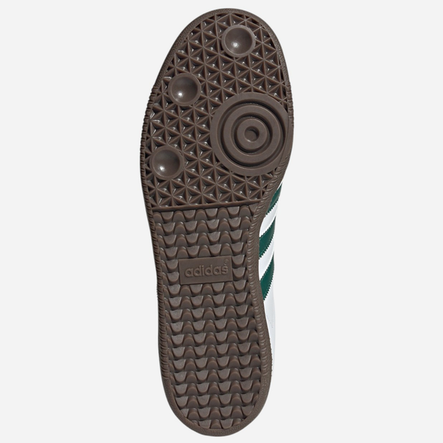 Sneakersy damskie do kostki adidas Samba JH8797 37.5 (4.5UK) Białe/Zielone/Szare - obraz 7
