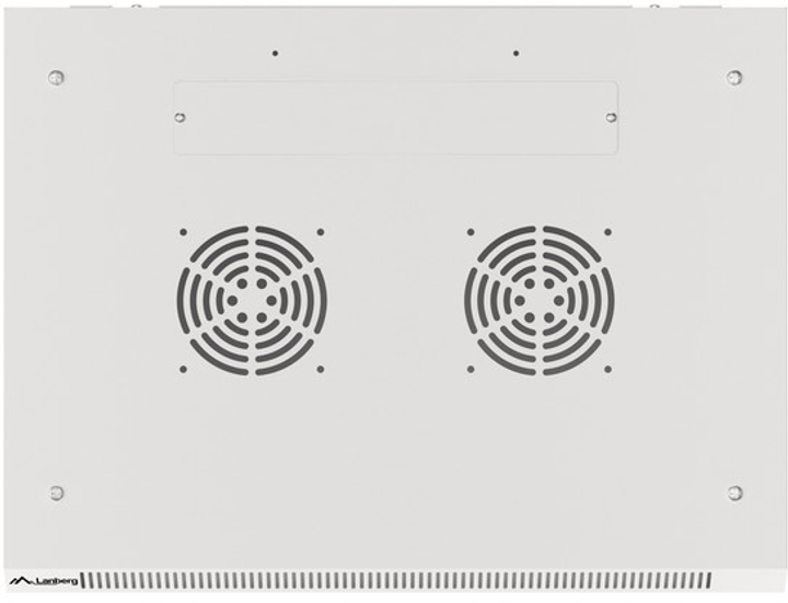 Шафа настінна серверна Lanberg 19" 6U 600x450 RAL7035 (WF01-6406-00S) - зображення 10