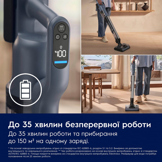 Миючий акумуляторний пилосос Electrolux EW82U2DB - зображення 10