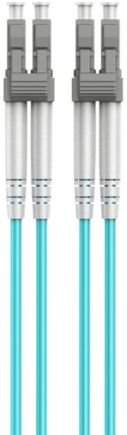 Patchcord światłowodowy Cablexpert UTP Cat6 20 m Teal (CFO-MDOM4-LC/LC-20M) - obraz 3