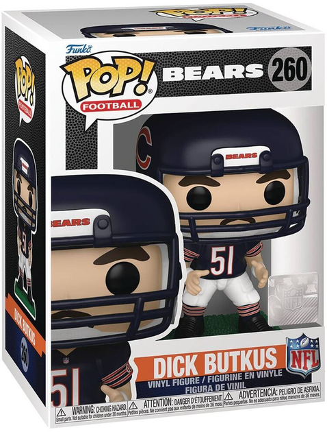 Figurka Funko Pop! NFL Bears Dick Butkus 79697 (889698796972) - obraz 1