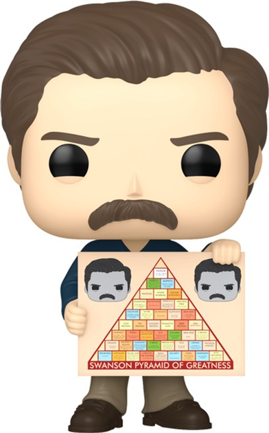 Фігурка Funko Pop! TV Parks and Recreation Рон Свонсон 80175 (889698801751) - зображення 3
