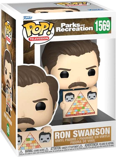 Фігурка Funko Pop! TV Parks and Recreation Рон Свонсон 80175 (889698801751) - зображення 4