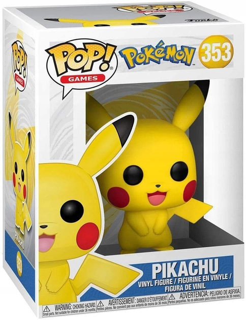 Figurka Funko Pop Mega Pokemon Pikachu EMEA 74231 (889698742313) - obraz 1