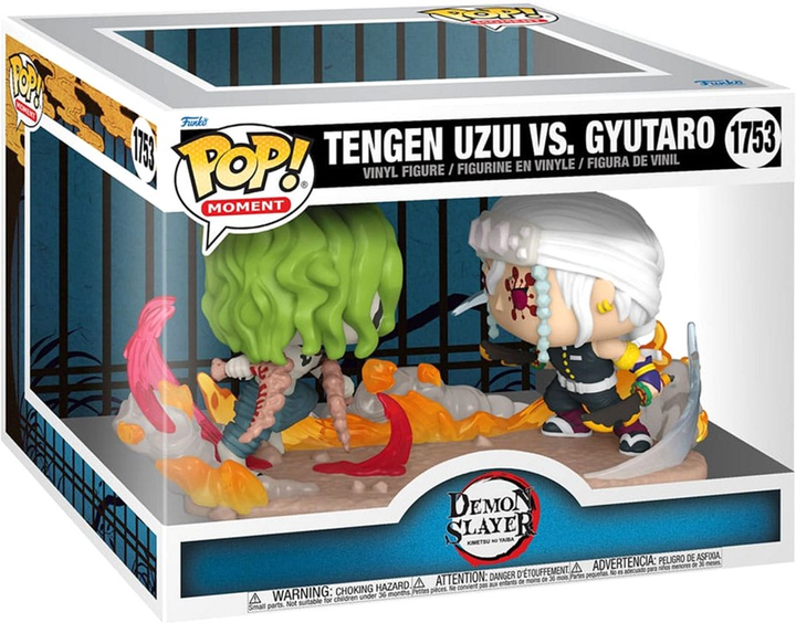 Zestaw figurek Funko Pop Moments DS Tengen Vs Gyutaro 80338 (889698803380) - obraz 1