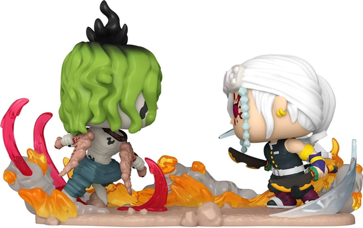 Набір фігурок Funko Pop Moments DS Tengen Vs Gyutaro 80338 (889698803380) - зображення 3