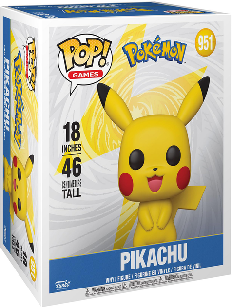 Figurka Funko Pop Mega Pokemon Pikachu EMEA 74231 (889698742313) - obraz 2