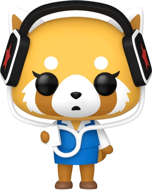 Фігурка Funko Pop Sanrio Aggretsuko з навушниками 80392 (889698803922) - зображення 2