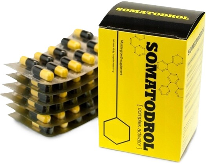 Booster testosteronu Iridium Labs Somatodrol 60 kapsułek (5903205709530) - obraz 1