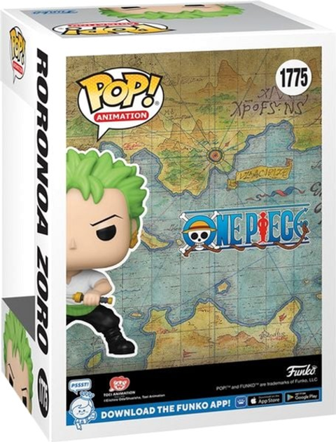 Фігурка Funko Pop! Animation One Piece Ророноа Зоро Two Sword Style 80369 (889698803694) - зображення 2