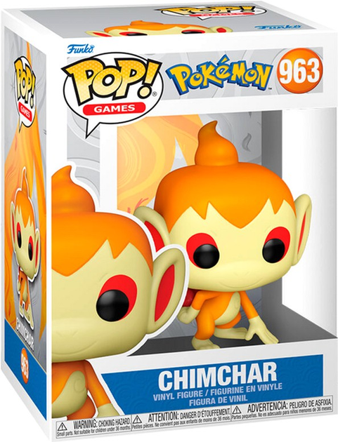 Фігурка Funko Pop! Games Pokemon Чімчар 70925 (889698709255) - зображення 1