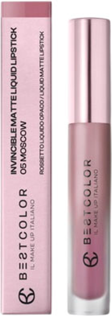 Помада матова рідка Best Color Cosmetics Invincible Matte Liquid 05 Mosca 3.5 мл від Rozetka на платформі USKIDKA Акція на Помада матова рідка Best Color Cosmetics Invincible Matte Liquid 05 Mosca 3.5 мл від Rozetka