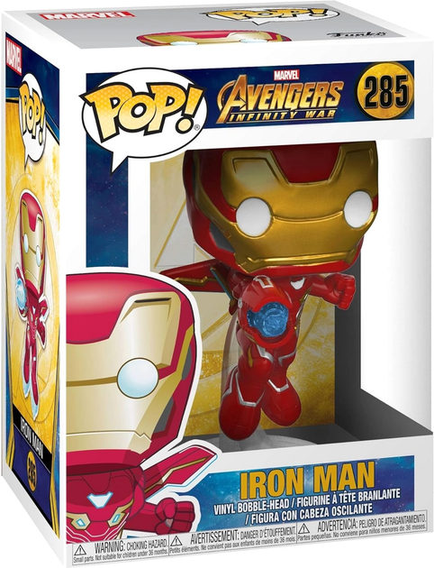 Фігурка Funko Pop! Bobble Marvel Avengers Infinity War Iron Man (889698264631) - зображення 1