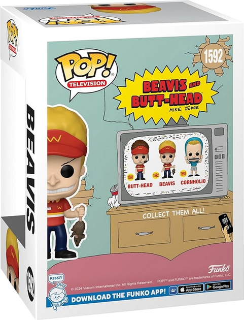 Figurka Funko Pop TV Beavis and Butthead S2 Beavis (889698801676) - obraz 2