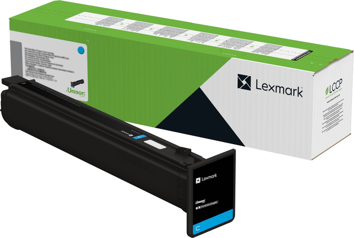 Тонер-картридж Lexmark 77L20C0 Cyan - зображення 1