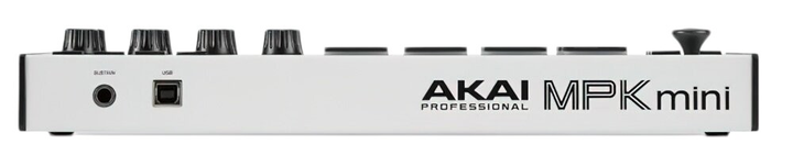 MIDI-клавіатура Akai MPK Mini MK3 (MPKMINI3W) - зображення 4
