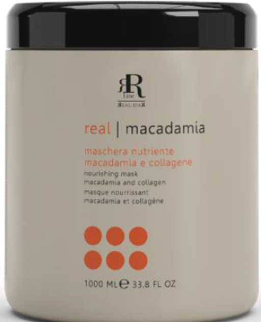 Маска для волос с маслом макадамии и коллагеном RR Line Macadamia Star, 1 л - Фото 1 Маска для волос с маслом макадамии и коллагеном RR Line Macadamia Star, 1 л - изображение 1