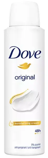 Антиперспирант-аэрозоль Dove Оригинал, 150 мл – купить онлайн на