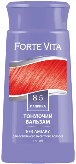 Бальзам тонирующий Supermash Forte Vita 8.5 Паприка, 150 мл - Фото 1 Бальзам тонирующий Supermash Forte Vita 8.5 Паприка, 150 мл - изображение 1