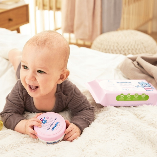 Chusteczki nawilżane Bambino 3 w 1 4 x 57 szt (ZES5900017095332) - obraz 5